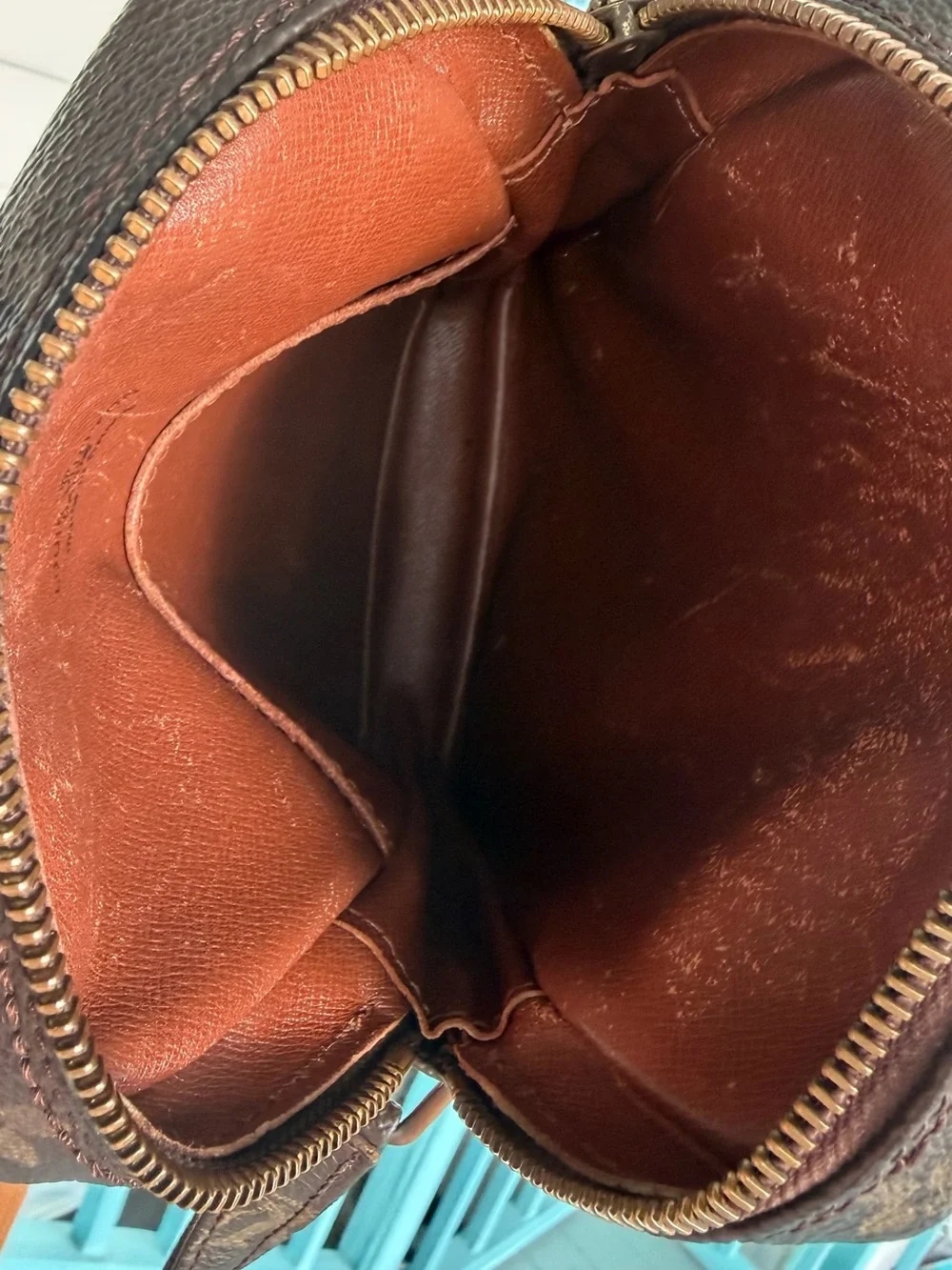 Louis Vuitton Vintage Danube PM Monogram Crossbody Bag